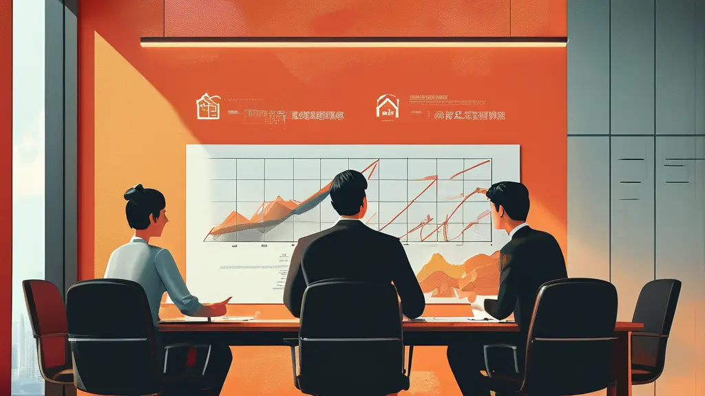Team in a meeting room mapping out risk assessment and governance for Sora usage in China, with infographic elements.