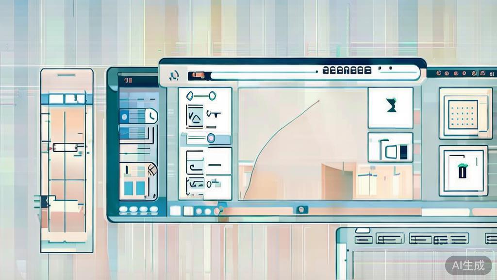 High-quality business illustration regarding video editing, minimal flat design