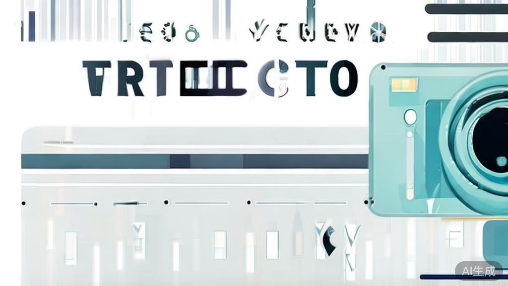 "High-quality business illustration regarding video production, minimal flat design"