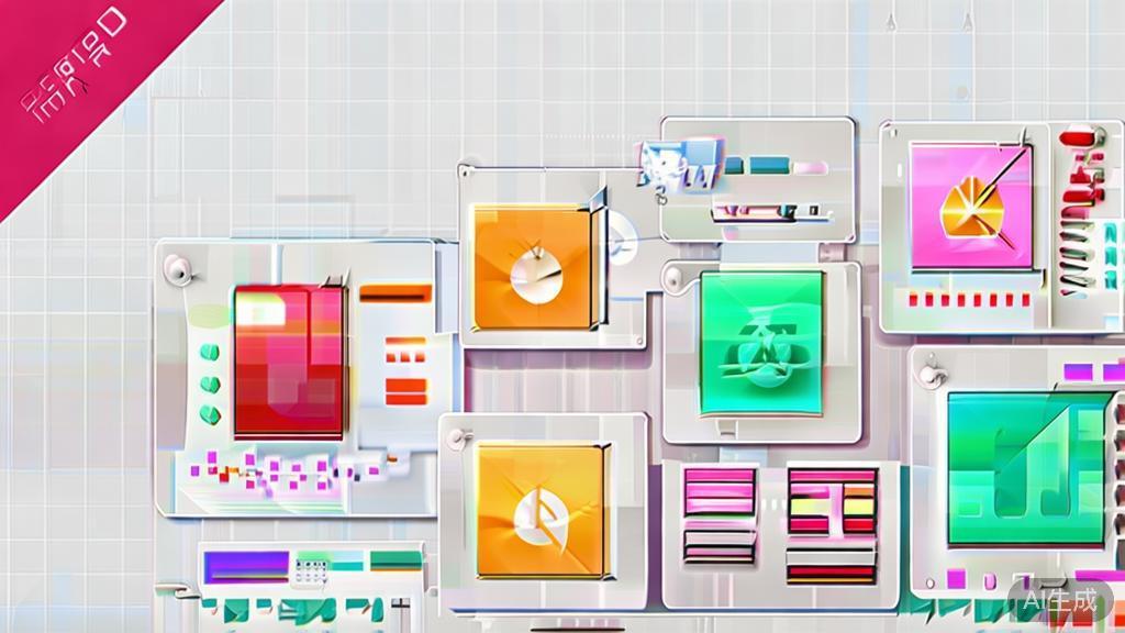 High-quality business illustration regarding visual material selection for video, minimal flat design