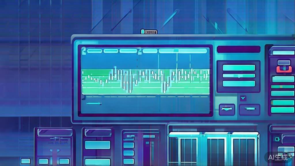 Flat vector illustration of audio recording process for video, dashboard style, soft blue gradient