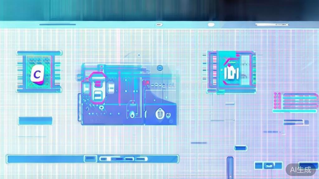 Flat vector illustration of short drama editing techniques, dashboard style, soft blue gradient