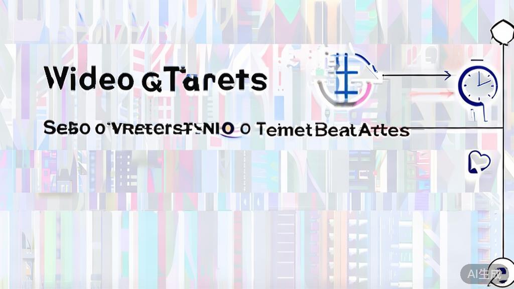 High-quality illustration of social media strategies for video creators, minimalist style