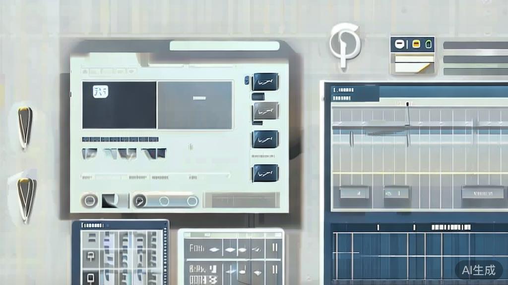 High-quality business illustration regarding video editing techniques, minimal flat design