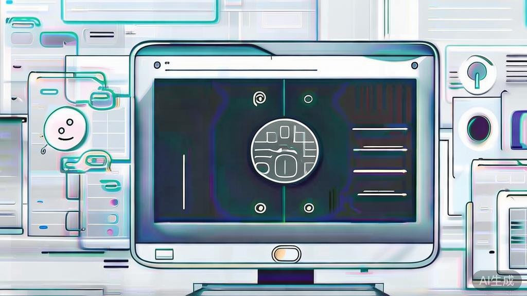 "High-quality business illustration regarding AI tools in video commentary, minimal flat design"