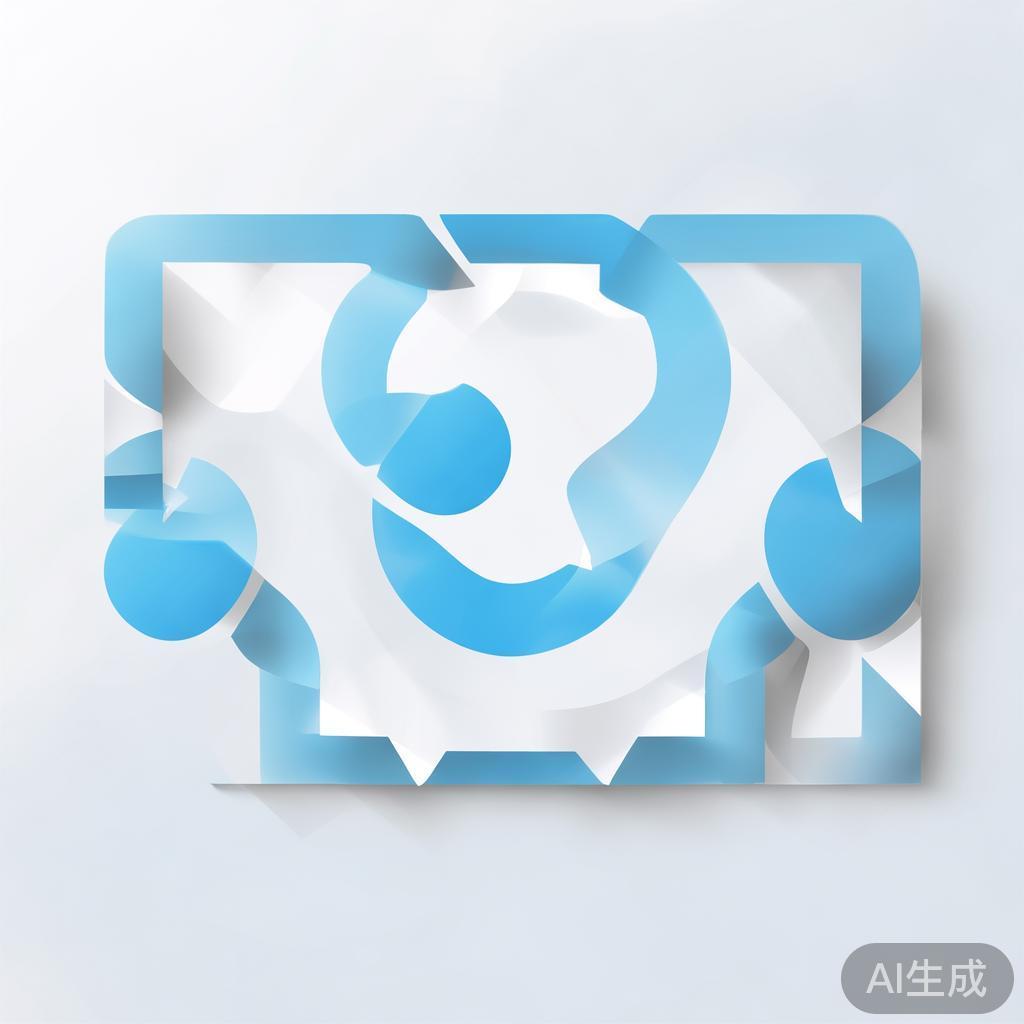 "Simple flowchart illustration with connected circles and arrows, light blue and white color scheme, clean minimal design, business presentation style, infographic element"