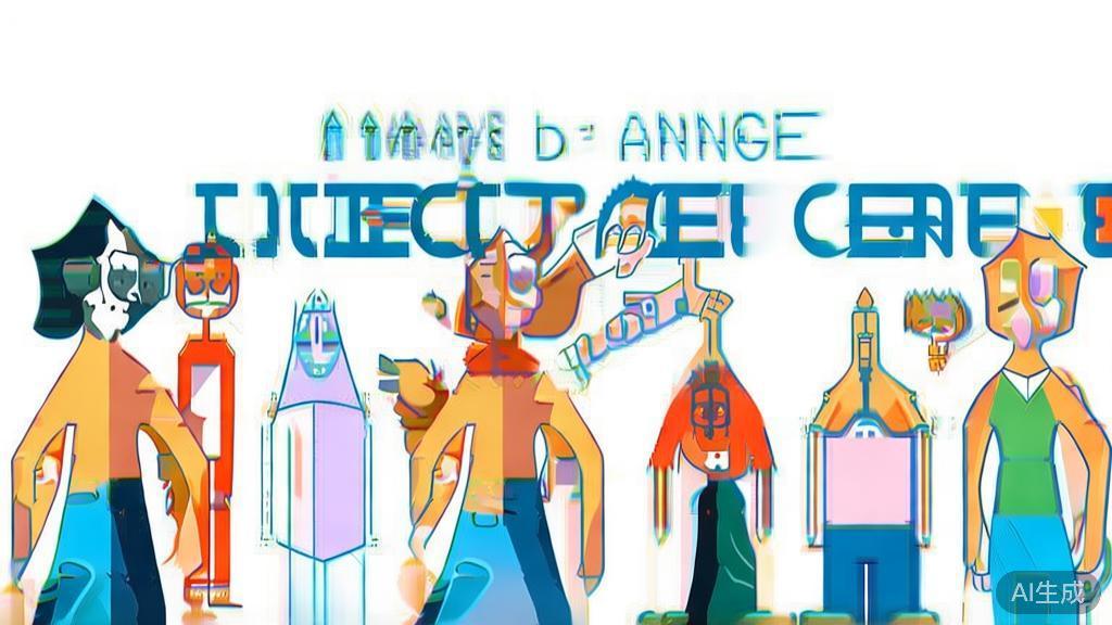 High-quality business illustration regarding audience engagement in animation, minimal flat design