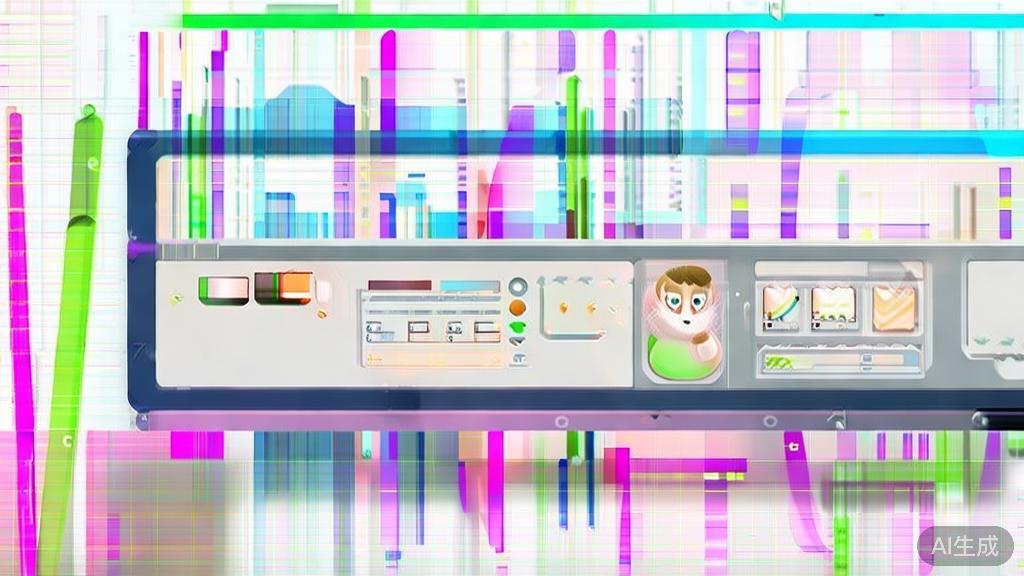 High-quality business illustration regarding animation software, minimal flat design