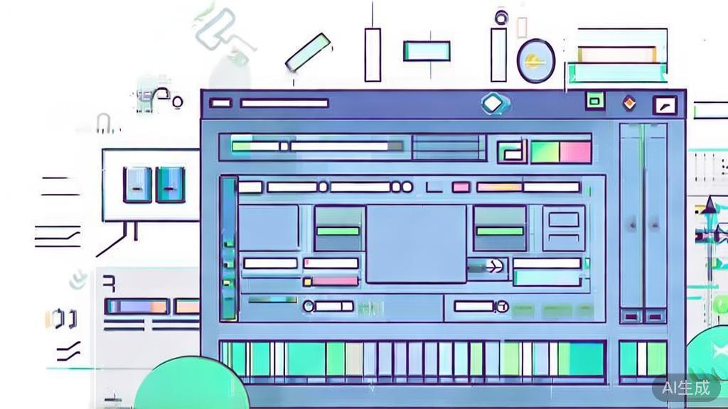 "High-quality illustration of user experience in video editing, minimal flat design"