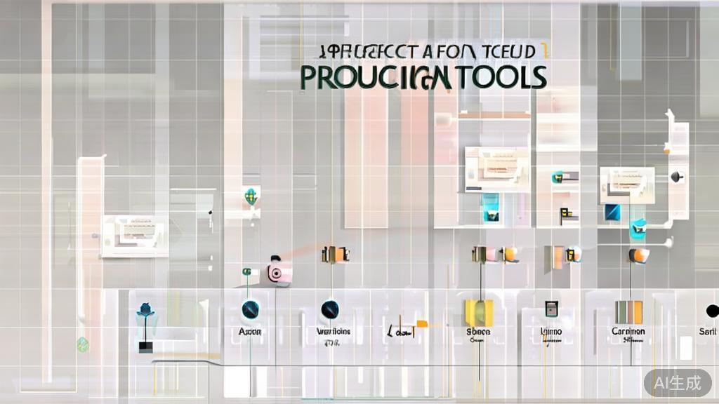 High-quality business illustration regarding comparing short film production tools, minimal flat design