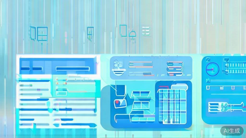 Flat vector illustration of anime short drama creativity and market demand, dashboard style, soft blue gradient