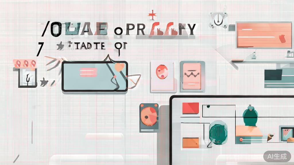 "High-quality business illustration regarding personalized content creation, minimal flat design"