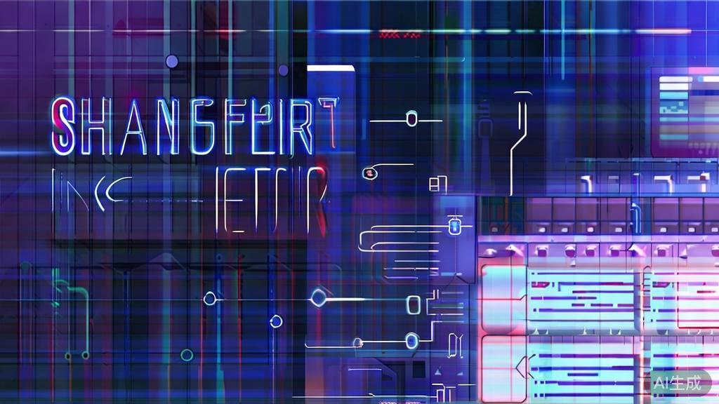 "High-quality business illustration regarding the future trends of AI short film editing, minimal flat design"