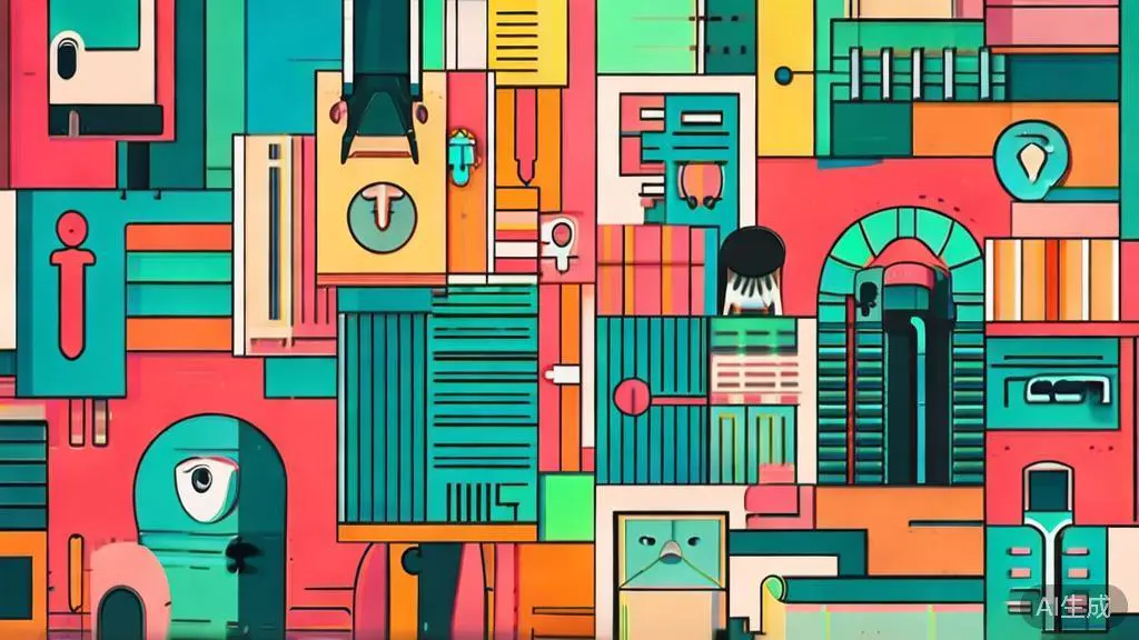 "High-quality illustration of diverse short drama themes, minimal flat design"