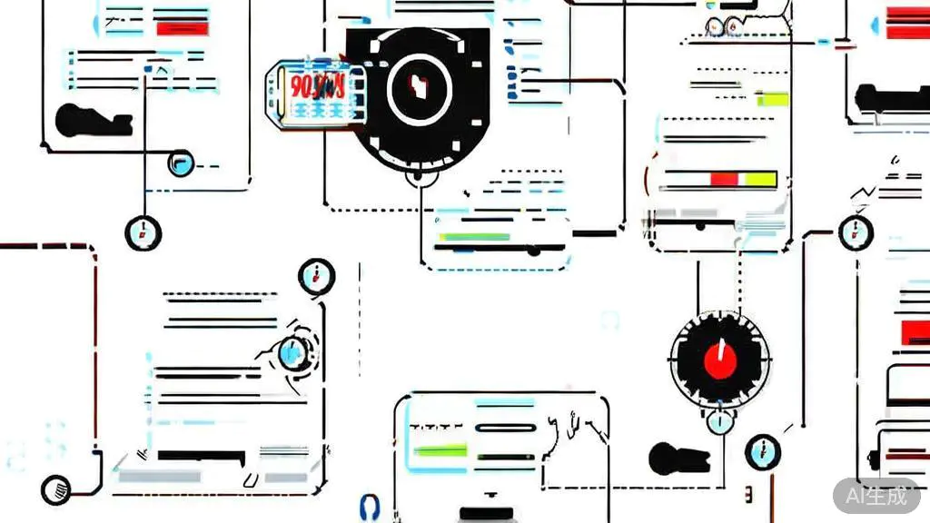 "Flat vector illustration representing challenges in short drama production, minimalist design"