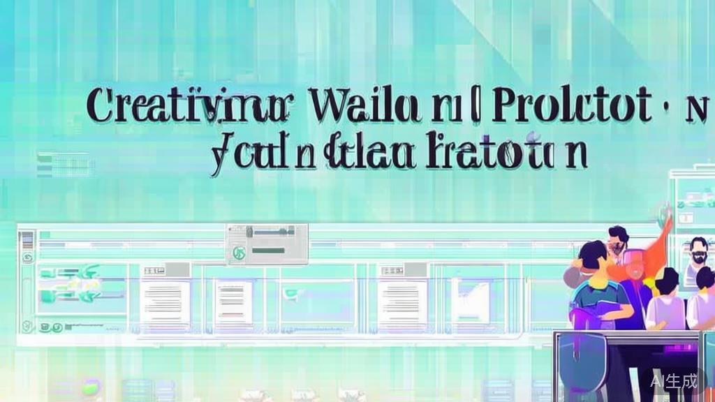 Flat vector illustration of creative teamwork in short film production, dashboard style, soft blue gradient