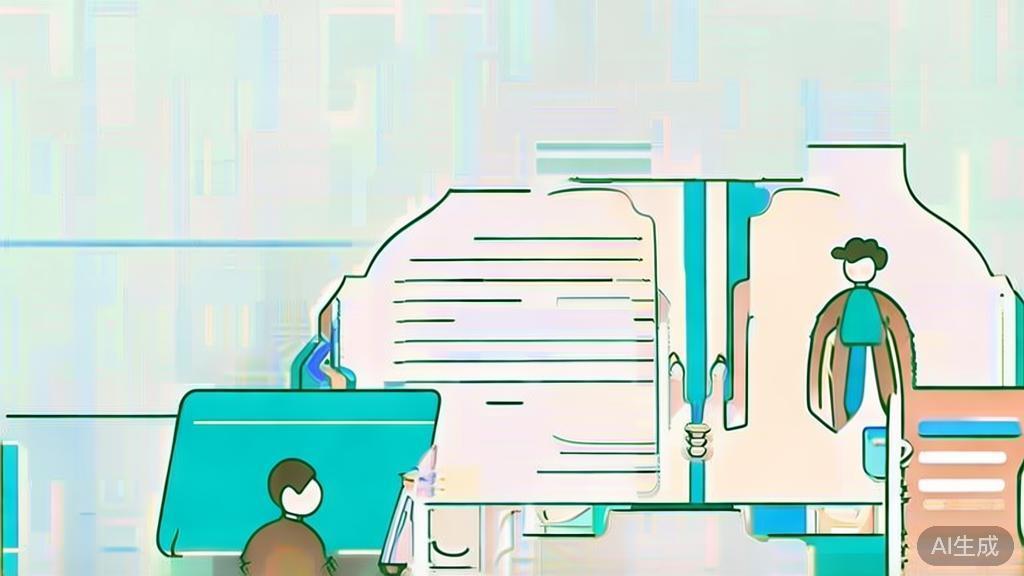 "Flat vector illustration of collaborative writing, minimal design"