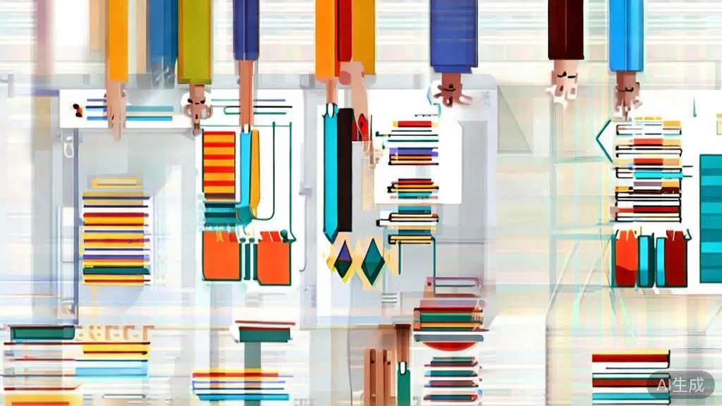 High-quality illustration of team collaboration in writing, minimal flat design