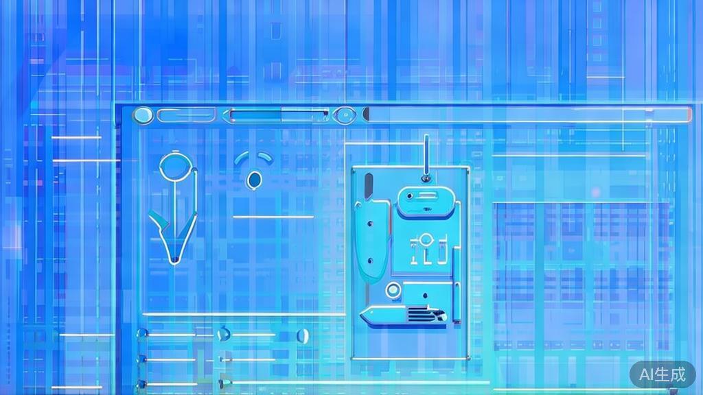 Flat vector illustration of writing productivity, dashboard style, soft blue gradient