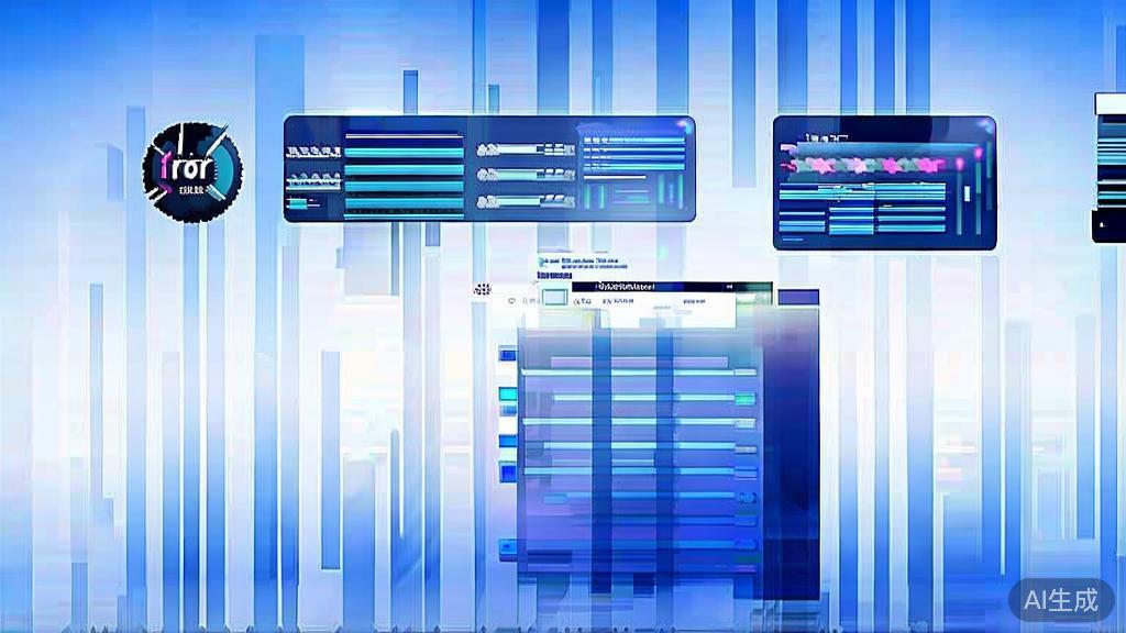 Flat vector illustration of drama script templates, dashboard style, soft blue gradient