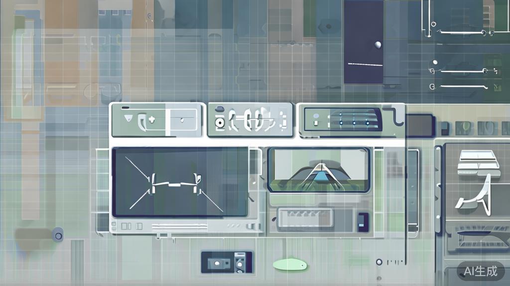 High-quality business illustration regarding advanced editing tools for drama production, minimal flat design