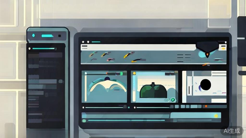 High-quality business illustration regarding editing process in short film production, minimal flat design