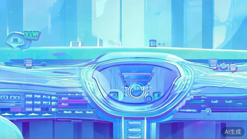 Flat vector illustration of animation concept, dashboard style, soft blue gradient