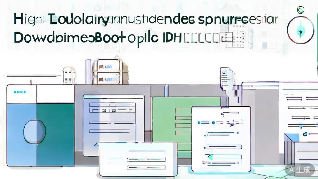 "High-quality business illustration regarding downloadable resources, minimal flat design"