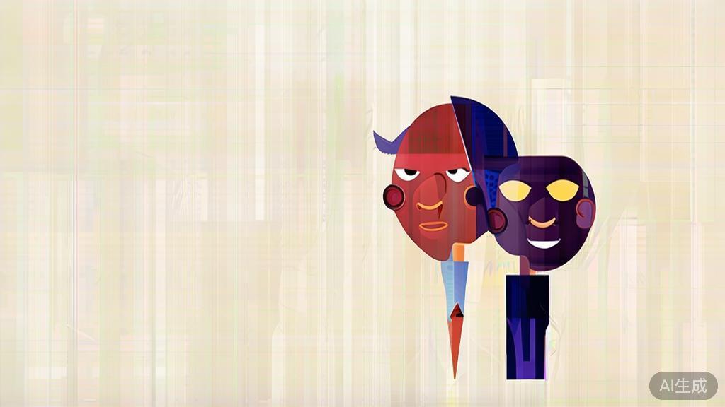 "High-quality business illustration of character design, with various character traits and emotions displayed, minimal flat design"