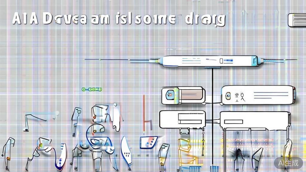 High-quality business illustration regarding collaboration in AI short drama production, minimal flat design