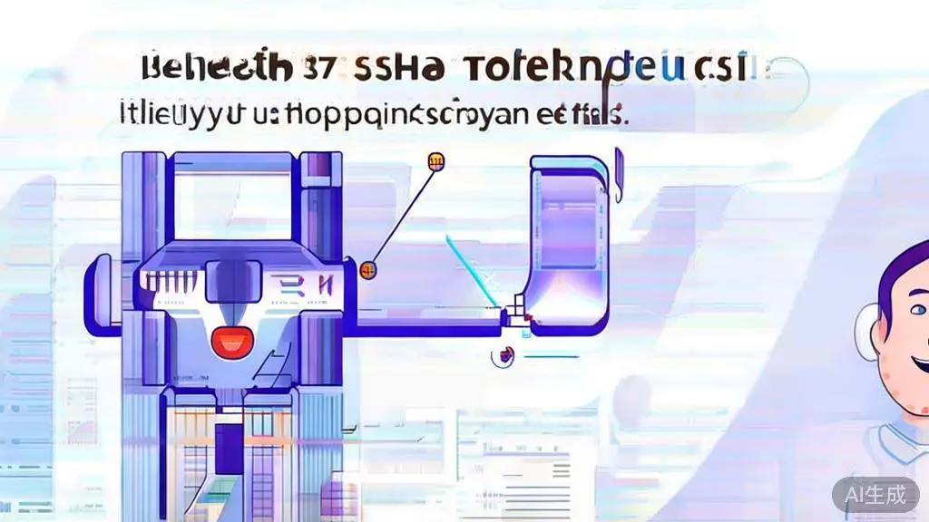 High-quality business illustration regarding AI换脸技术创业机会, minimal flat design