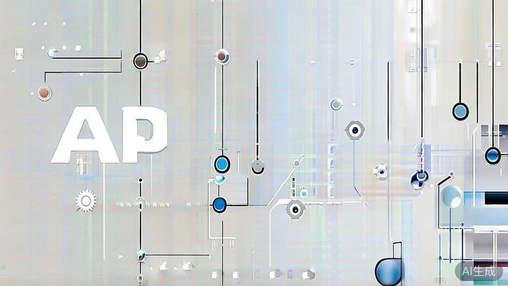 High-quality business illustration regarding API flexibility and extensibility, minimal flat design