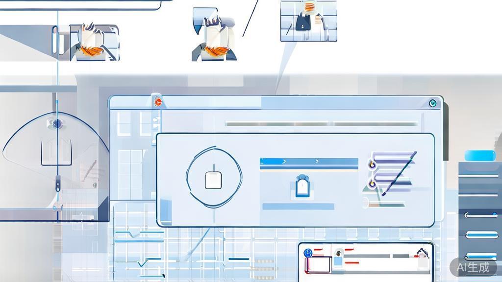 "High-quality business illustration regarding authentication failure in API, minimal flat design"