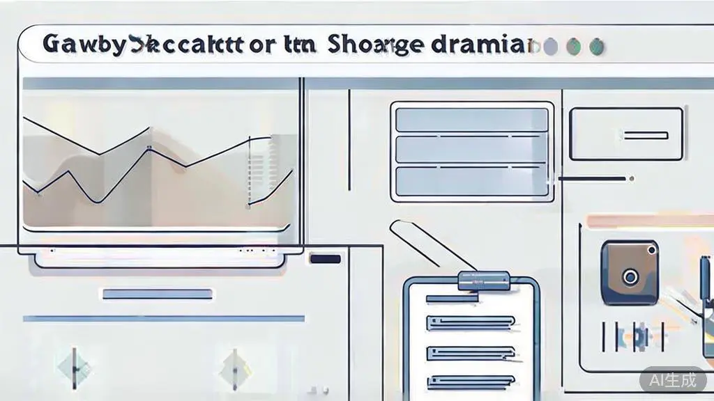 High-quality business illustration regarding key factors for choosing short drama tools, minimal flat design
