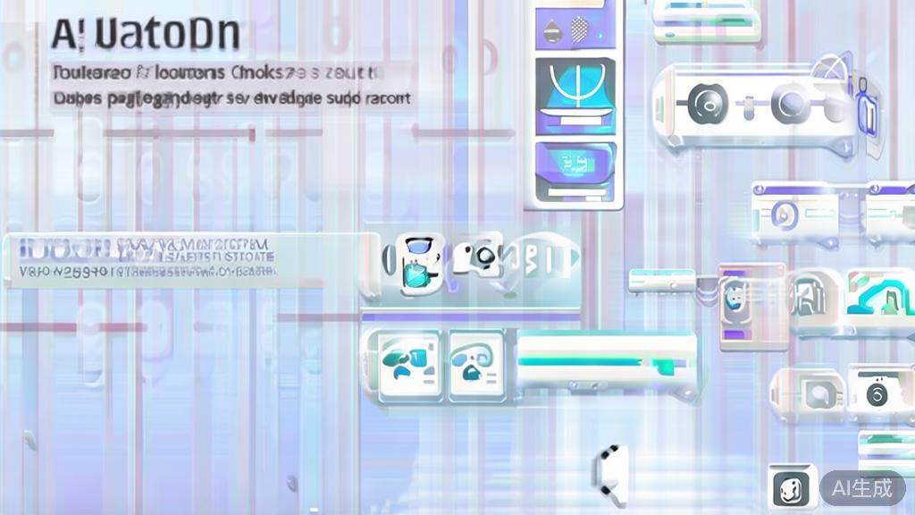 High-quality business illustration about multilingual support in AI tools, minimal flat design