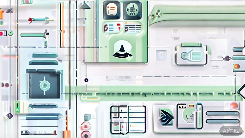 High-quality business illustration regarding social media management, minimal flat design