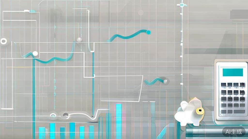 High-quality illustration regarding financial management, minimal flat design