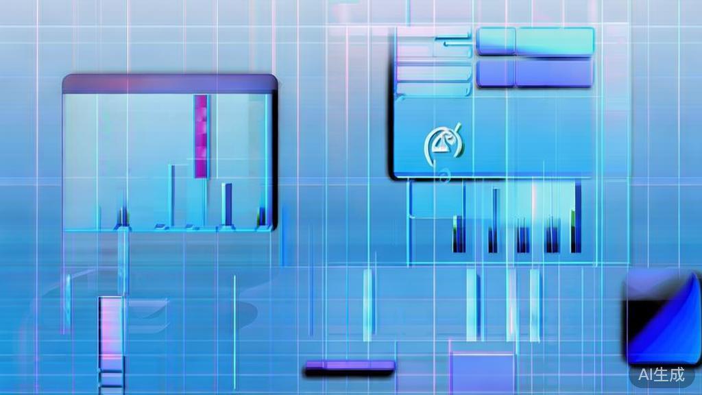 "Flat vector illustration of conclusion concepts, dashboard style, soft blue gradient"