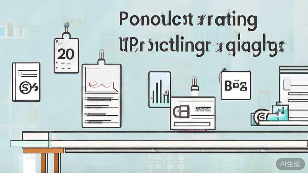 "High-quality business illustration about product pricing strategies, minimal flat design"