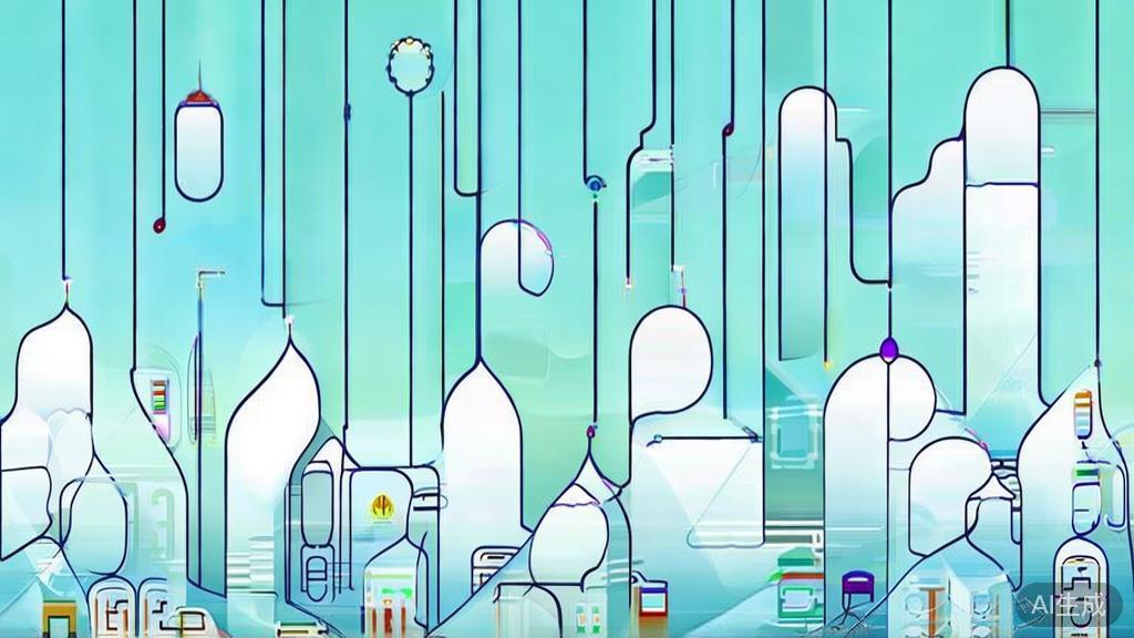 "Flat vector illustration of Entrepreneurship landscape with evolving opportunities, dashboard style, soft blue gradient"