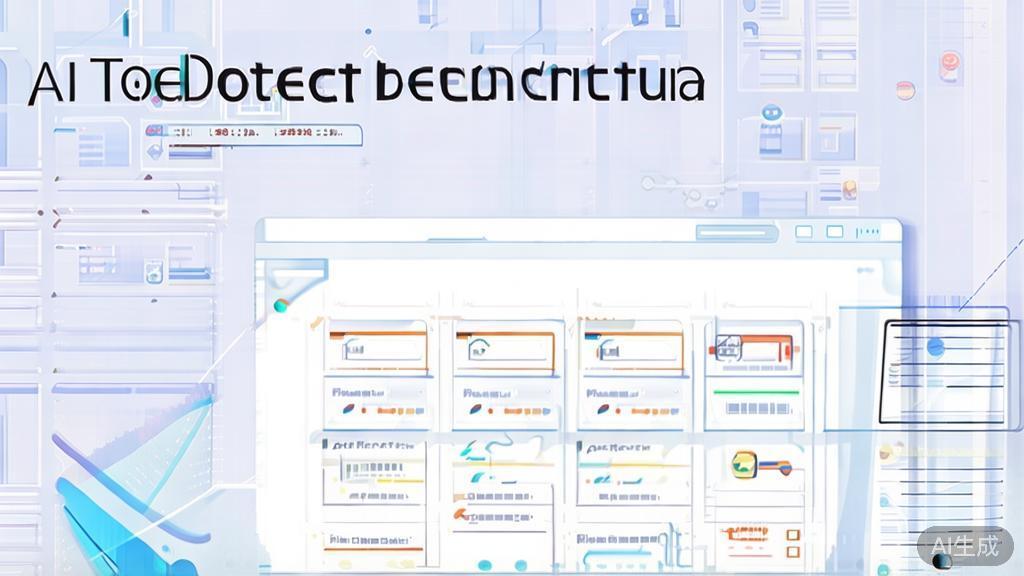 High-quality business illustration regarding AI tool selection criteria, minimal flat design