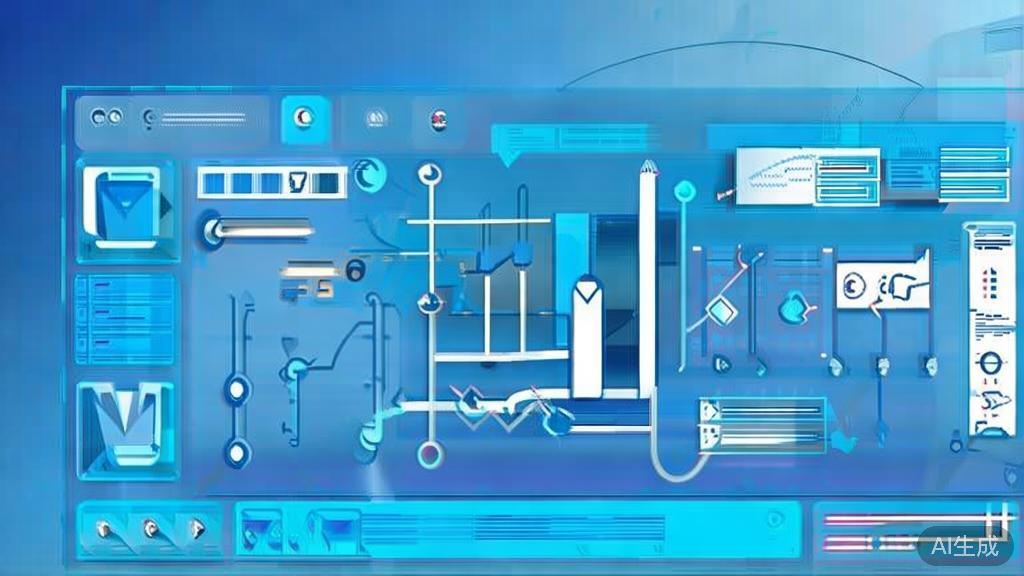 Flat vector illustration of social media marketing and visual content, dashboard style, soft blue gradient