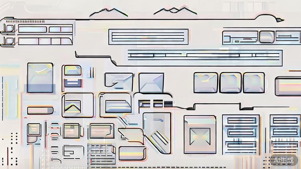 "High-quality illustration of image editing process, minimal flat design"