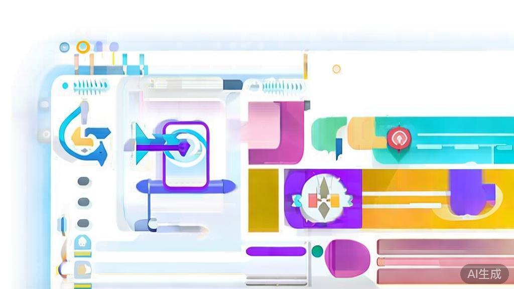 "Flat vector illustration of application reboot and updates, high quality"