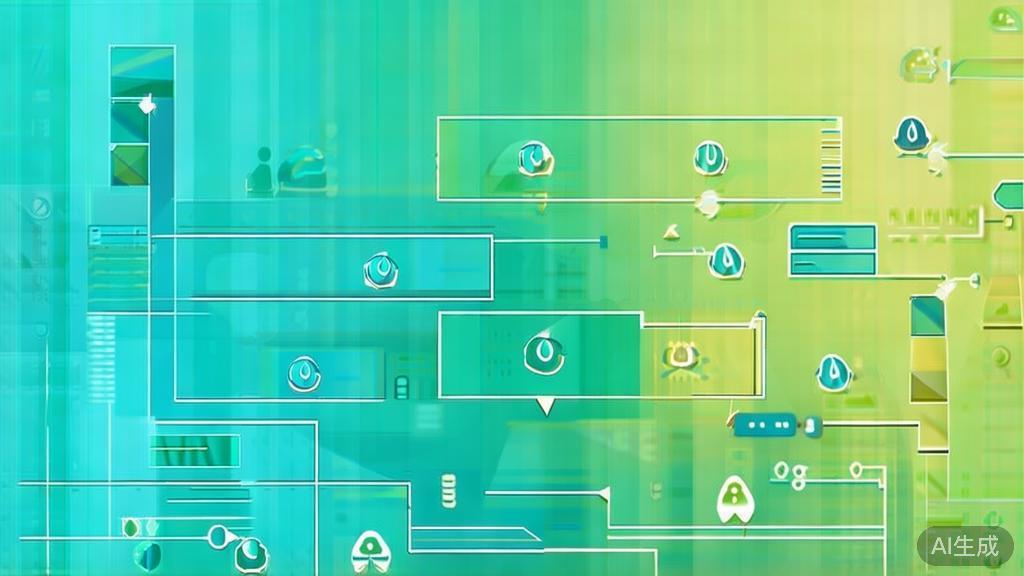 Flat vector illustration of team collaboration using PlantUML, dashboard style, soft blue gradient