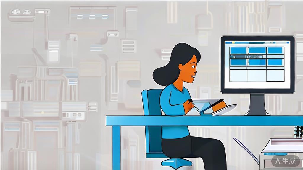 High-quality business illustration regarding software usage tips, minimal flat design