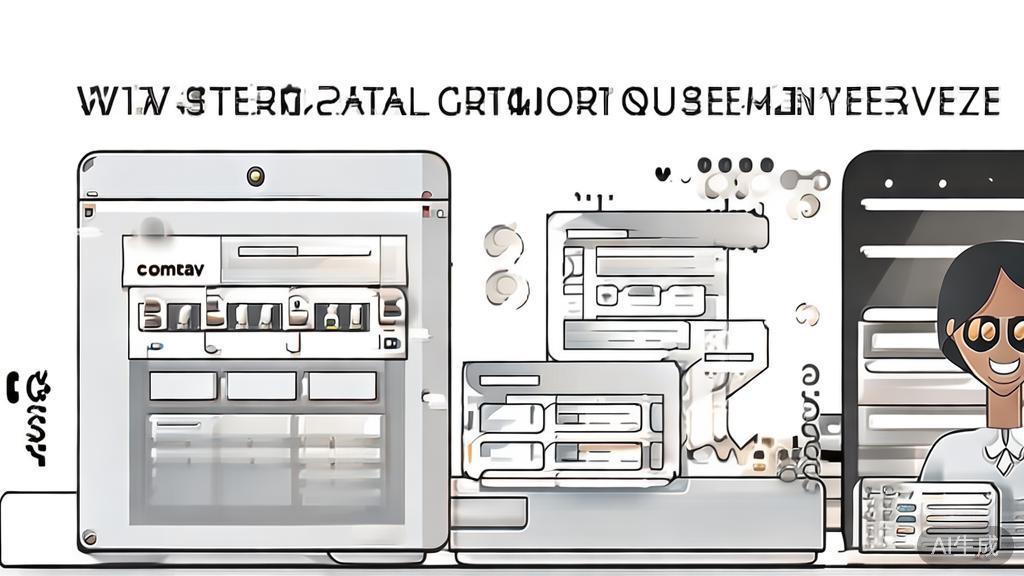 High-quality business illustration of chat system vs traditional customer service, minimal flat design
