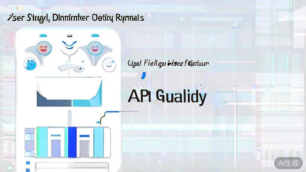 High-quality business illustration about API Gateway user reviews, minimal flat design