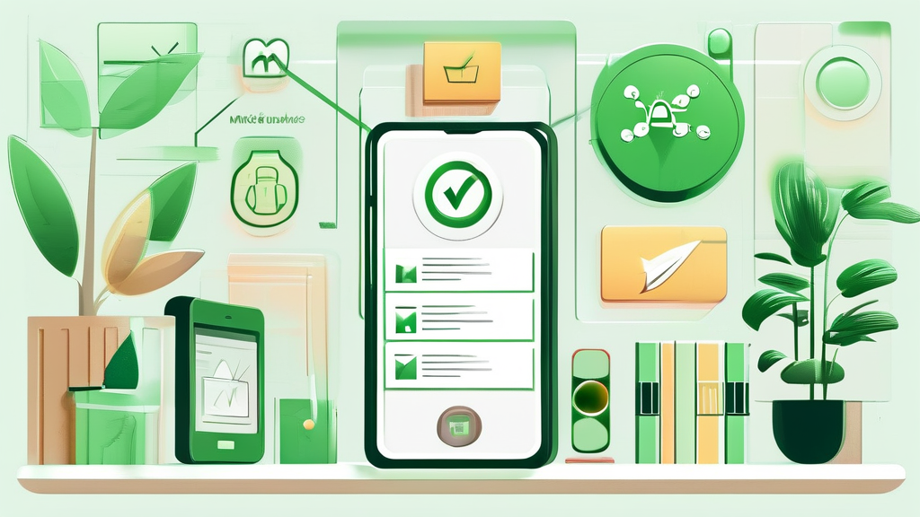 Illustration of a privacy compliance checklist on a mobile device with badges such as "China Compliance" and "Data Minimization" in a clean, legible layout.