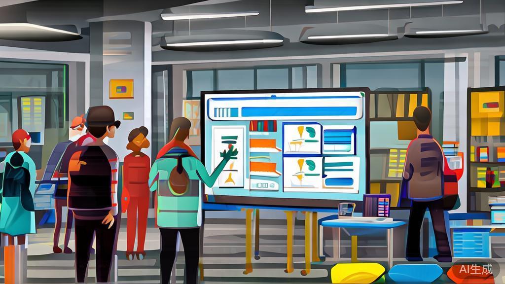 A teacher training session focusing on using educational technology in the classroom.